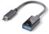 PureLink IS231 - 0.1 m - USB C - USB A - Black