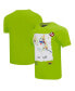 ფოტო #1 პროდუქტის Men's and Women's Green Ghostbusters Marshmallow T-Shirt