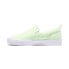 Фото #3 товара Puma Bari Comfort Slip On Womens Green Sneakers Casual Shoes 39378504