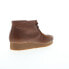 Фото #23 товара Clarks Shacre Boot 26174412 Mens Brown Oxfords & Lace Ups Casual Shoes