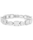 ფოტო #1 პროდუქტის Mixed Cut Crystal Statement Flex Bracelet