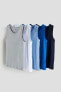 Фото #1 товара 5-pack Cotton Tank Tops