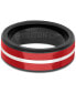 ფოტო #3 პროდუქტის Men's Ceramic Wedding Band in Two-Tone Tungsten Carbide