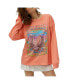 ფოტო #3 პროდუქტის Women's Coral The Grateful Dead Merch Long Sleeve T-shirt