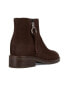 Geox Larysse Suede Bootie Women's Brown 36