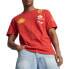 Фото #3 товара Puma Sf Team Logo Crew Neck Short Sleeve T-Shirt Mens Red Casual Tops 76360301