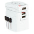 Фото #1 товара SKROSS PRO Light 3x USB - Universal - Universal - Type A,Type B,Type C (Europlug),Type E (FR),Type F,Type G (UK),Type I (AU),Type J (CH),Type L... - Type B,Type E (FR),Type F,Type G (UK),Type I (AU) - 100 - 250 V - 6.3 A