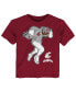 ფოტო #1 პროდუქტის Toddler Boys and Girls Crimson Washington State Cougars Stiff Arm T-shirt