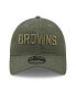 Men's Olive Cleveland Browns Core Classic 2.0 Tonal 9TWENTY Adjustable Hat