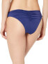 Bikini Lab Women's 173928 Solids Cinched Back Hipster Pant Bikini Bottom Size S