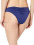 Bikini Lab Women's 173928 Solids Cinched Back Hipster Pant Bikini Bottom Size S - фото #1