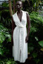 Фото #3 товара Платье с ажурной вышивкой ZARA