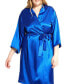 Пижама iCollection Marina Lux Satin Robe