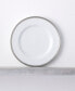 Фото #3 товара Whiteridge Platinum Set Of 4 Salad Plates, 8-1/4"