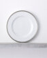 Whiteridge Platinum Set Of 4 Salad Plates, 8-1/4"