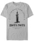 Фото #1 товара Men's Hocus Pocus Candle Stamp Short Sleeve T-shirt
