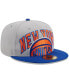 ფოტო #2 პროდუქტის Men's Gray, Blue New York Knicks Tip-Off Two-Tone 59FIFTY Fitted Hat