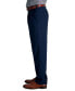 Фото #4 товара Men's Premium Comfort Stretch Classic-Fit Solid Pleated Dress Pants
