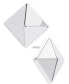 Фото #2 товара Pyramid Statement Stud Earrings, Created for Macy's