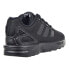 Adidas ZX Flux EL I Toddler Shoes Black-Black-Black AF6260