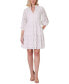 ფოტო #1 პროდუქტის Petite Lace Balloon-Sleeve A-Line Dress