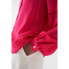 Фото #4 товара Блузка темно-розовая SALSA JEANS с кружевными деталями