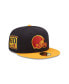 Фото #2 товара Men's Navy, Gold Cleveland Browns 60th Anniversary 59FIFTY Fitted Hat