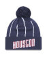 ფოტო #2 პროდუქტის Men's Gray Houston Rockets 2022/23 City Edition Official Cuffed Pom Knit Hat