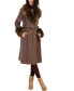 ფოტო #1 პროდუქტის Women's Wool Blend Belted Wrap Coat