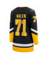 Women's Evgeni Malkin Black Pittsburgh Penguins 2021/22 Alternate Premier Breakaway Player Jersey