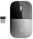 HP Z3700 Silver Wireless Mouse - Ambidextrous - Optical - RF Wireless - 1200 DPI - Silver