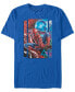 Фото #1 товара Marvel Men's Spider-Man Far From Home Mysterio Mash Up, Short Sleeve T-shirt