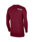 ფოტო #2 პროდუქტის Men's Crimson Oklahoma Sooners 2022 Coach Performance Long Sleeve V-Neck T-shirt