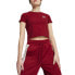 Фото #3 товара Puma Iconic T7 Baby Crew Neck Short Sleeve T-Shirt Womens Red Casual Tops 625598