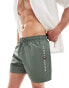 Фото #1 товара Tommy Hilfiger Original medium drawstring swim short in stonewash green