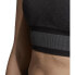 Фото #3 товара Adidas All Me Wanderlust Women's Seamless Long Bra Black-Grey Six DT7977