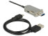 Фото #6 товара Delock 50m USB3.0-A + USB Micro-B/USB3.0-A - 50 m - USB A - USB A/Micro-USB B - USB 3.2 Gen 1 (3.1 Gen 1) - Male/Female - Black - Silver