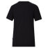 Puma Upfront Line Crew Neck Short Sleeve T-Shirt Womens Black Casual Tops 678752
