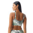 Coco Reef 300581 Women's Elevate Printed Bra-Sized Shirred Bikini Top Size 36E