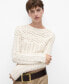 Women's Open Work-Detail Sweater