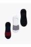 Çizgili 3'lü Sneaker Çorap Seti