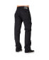 ფოტო #2 პროდუქტის Men's Relaxed Straight Heavy Washed Canvas Premium Jeans Utility Zipper Pocket