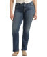 Фото #2 товара Plus Size Avery High Rise Slim Bootcut Luxe Stretch Jeans