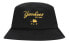 Фото #5 товара Шляпа рыбацкая MLB Лого NY Fisherman Hat, унисекс, черный/бежевый/белый.