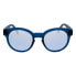 Фото #1 товара Мужские очки солнцезащитные круглые синие Italia Independent 0909-021-000 ( 51 mm) Синий ( 51 mm)