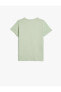 Erkek Çocuk T-shirt 4skb10089tk Yeşil