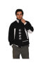 ფოტო #1 პროდუქტის Men's Sherpa Fleece Jacket Black / White