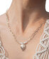 ფოტო #4 პროდუქტის Silver-Tone or Gold-Tone Cultured Shell Pearls With Shell Pendant Chérie Necklace