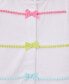 ფოტო #1 პროდუქტის Baby Girls Multi-Colored Bow Terry Swim Cover Up