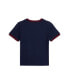 Фото #3 товара Toddler and Little Boys Corduroy-Logo Cotton Jersey Tee